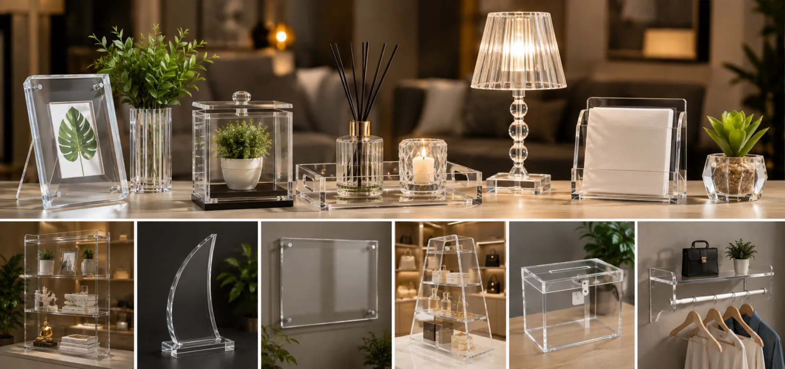 Para Quem Fabricamos Peças de Decoração: Decoração em Acrílico sob medida em projeto real de cliente